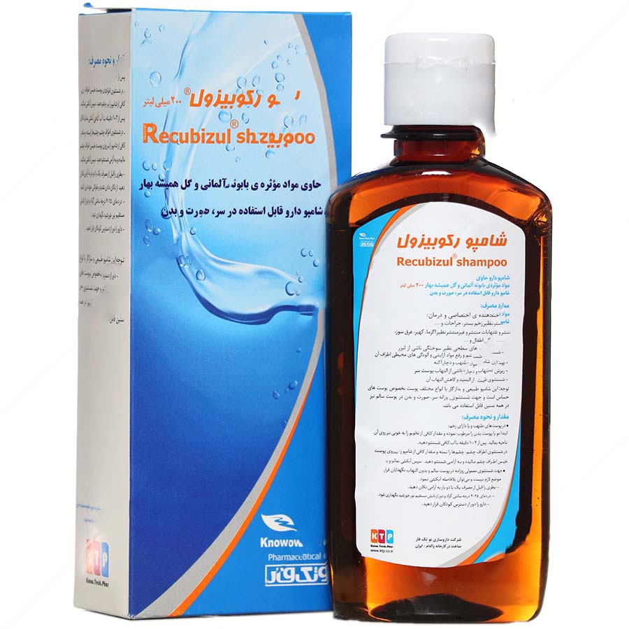 شامپو رکوبیزول نوتک فار 200 میلی لیتر