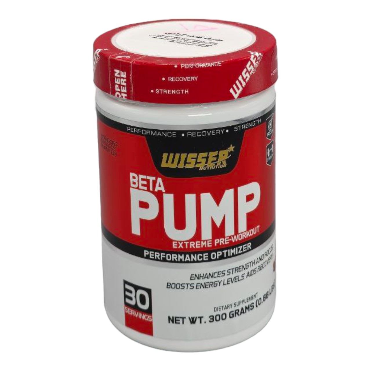 پودر بتا پمپ ویثر 300 گرم نوتریشن