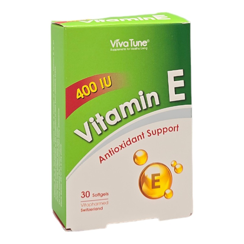 کپسول ژلاتینی ویتامین ای 400 واحد ویواتیون 30 عدد