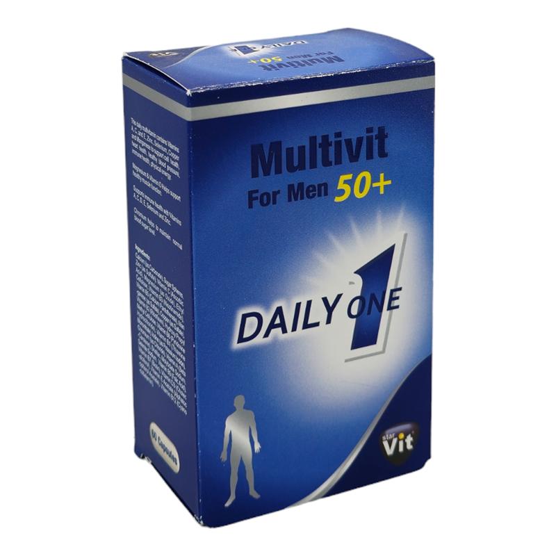 کپسول مولتی ویت آقایان بالای 50 سال استار ویت 60 عدد