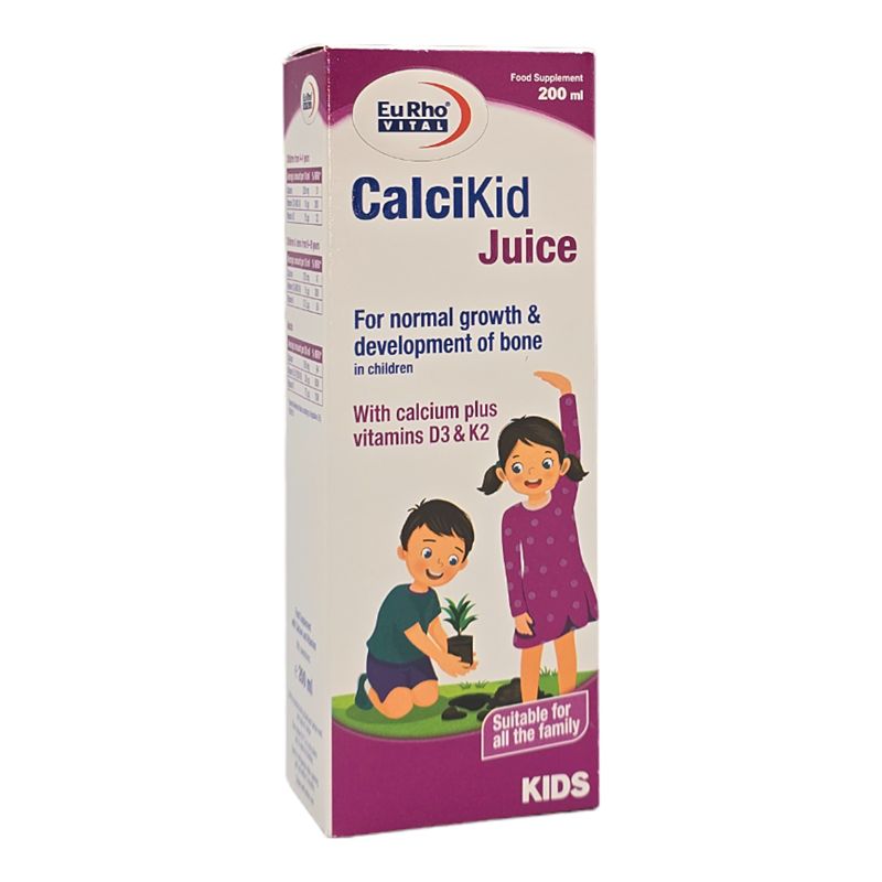 شربت کلسی کید جویس یوروویتال 200 میلی لیتر