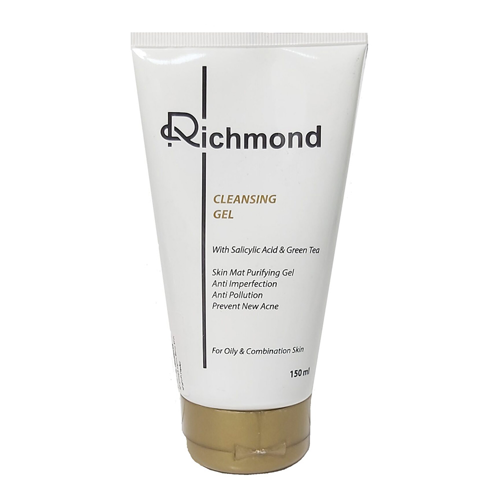 ژل شستشو پوست چرب ریچموند 150 میلی لیتری