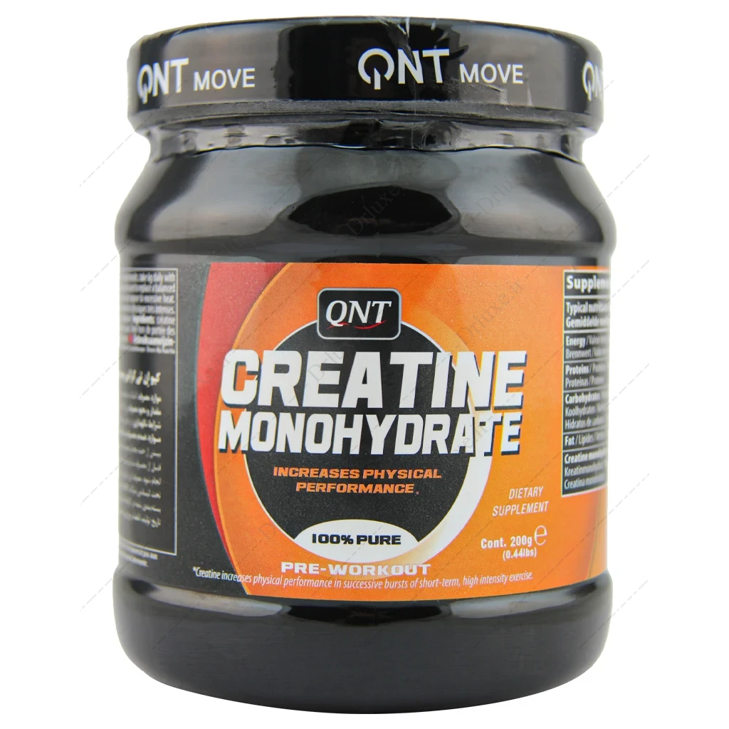 پودر کراتین مونوهیدرات کیو ان تی 200 گرم