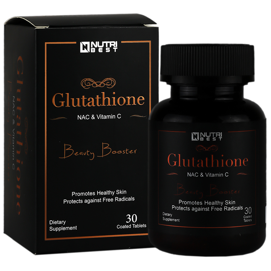 قرص گلوتاتیون و استیل سیستئین و ویتامین سی نوتری بست 30 عدد