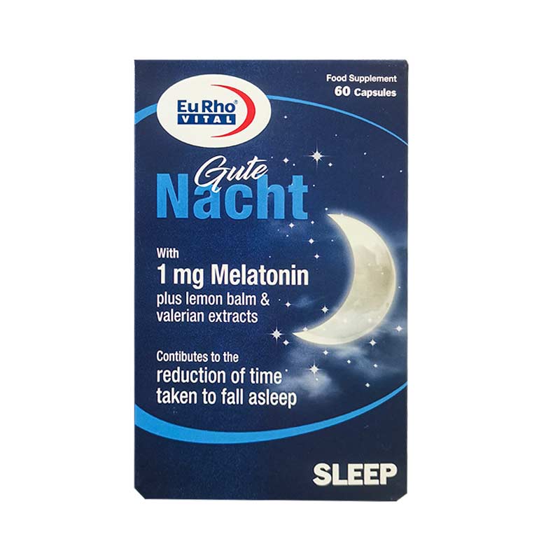 کپسول گوته نخت ملاتونین یوروویتال 60 عددی