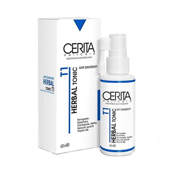 تونیک ضد شوره T1 سریتا مناسب سر و بدن 50 میلی لیتر