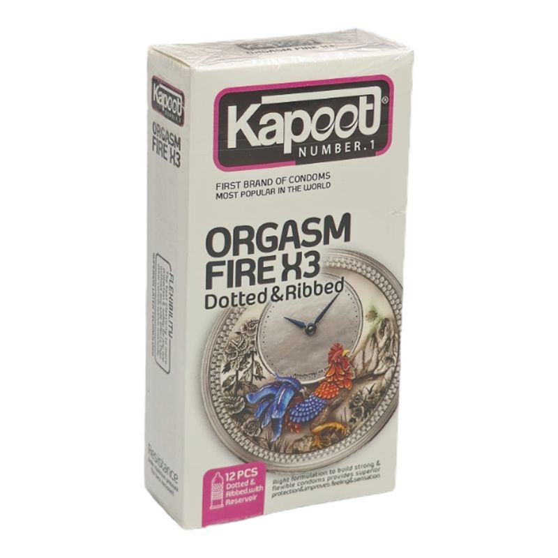 کاندوم کاپوت ارگاسم آتشی 3 برابر
