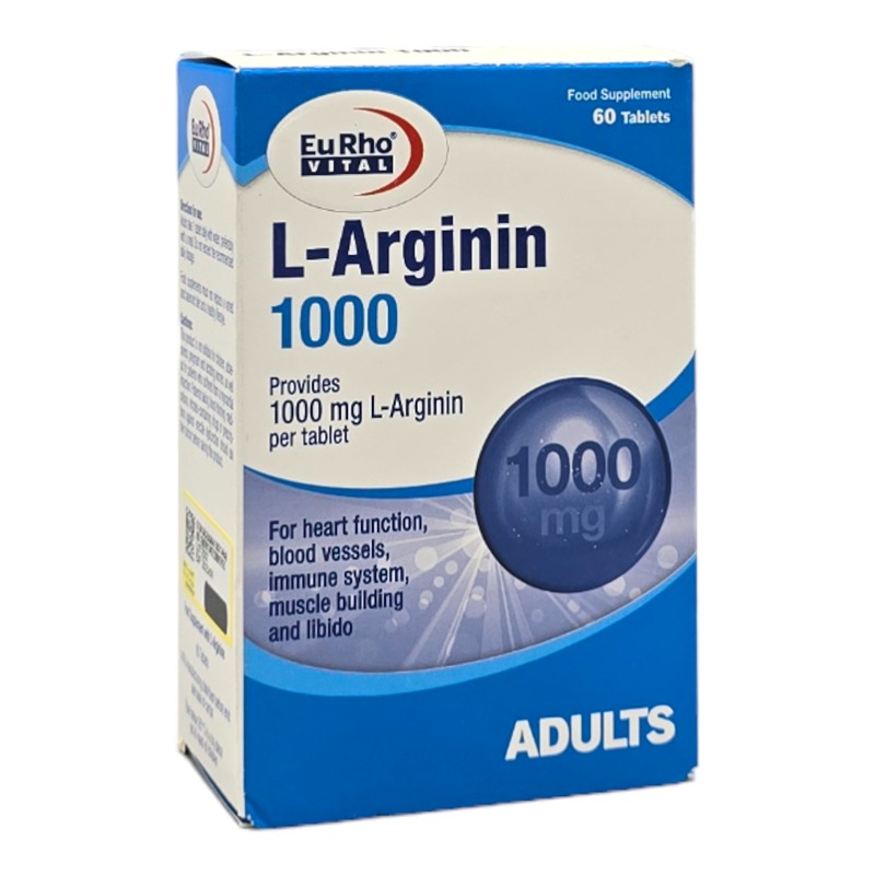 قرص ال آرژنین 1000 یوروویتال 60 عدد