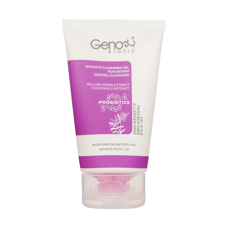 ژل بهداشتی پروبیوتیک بانوان ژنوبایوتیک 150 میلی لیتر