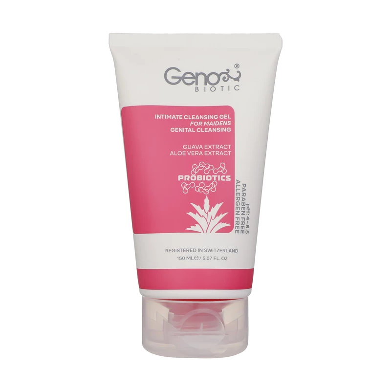 ژل بهداشتی پروبیوتیک دوشیزگان ژنوبایوتیک 150 میلی لیتر