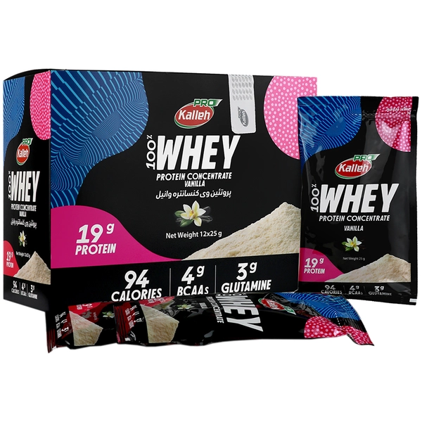 ساشه پروتئین وی کاله پرو 12 عدد وانیل