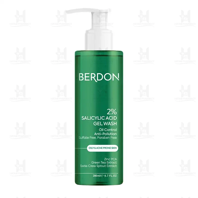 ژل شستشو پوست چرب و جوشدار بردن 200 میلی لیتر