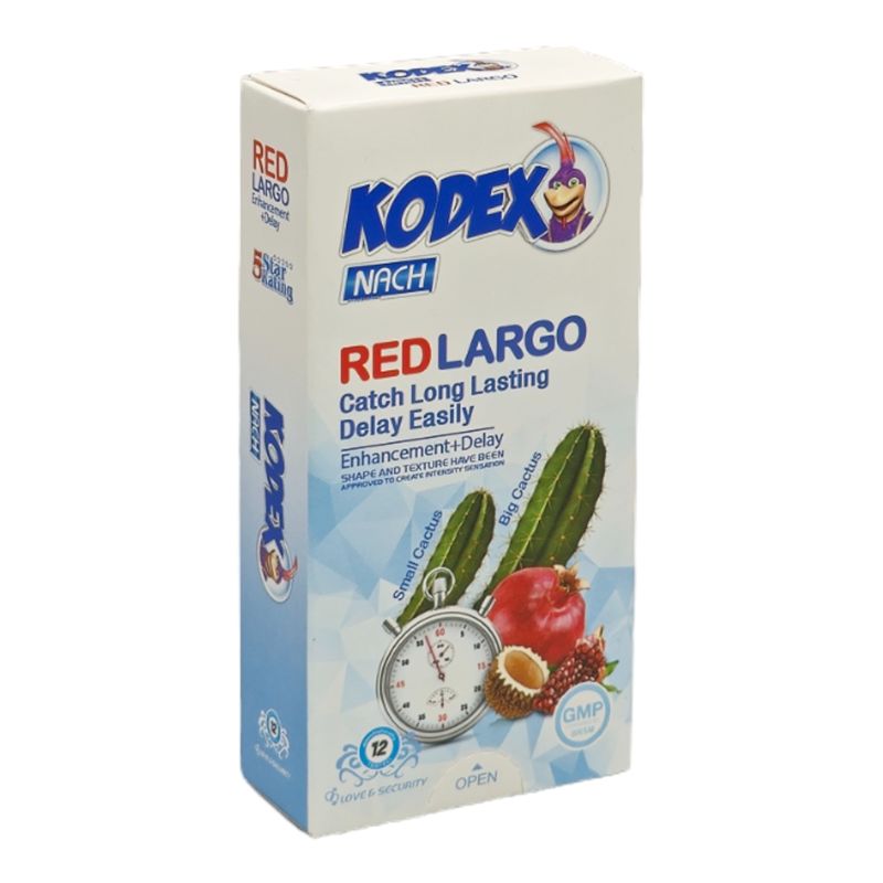 کاندوم تاخیری کدکس مدل رد لارگو