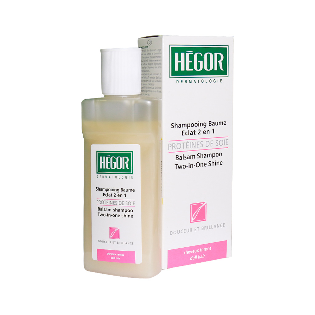 شامپو بالسام 2 در 1 حاوی پروتئین ابریشم هگور