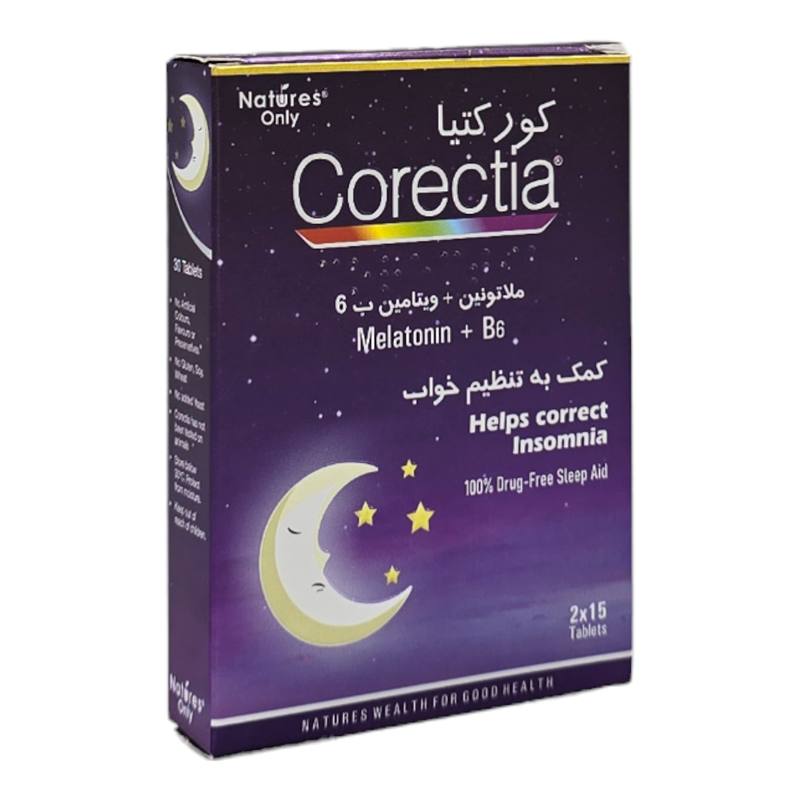 قرص کورکتیا نیچرز اونلی 30 عدد