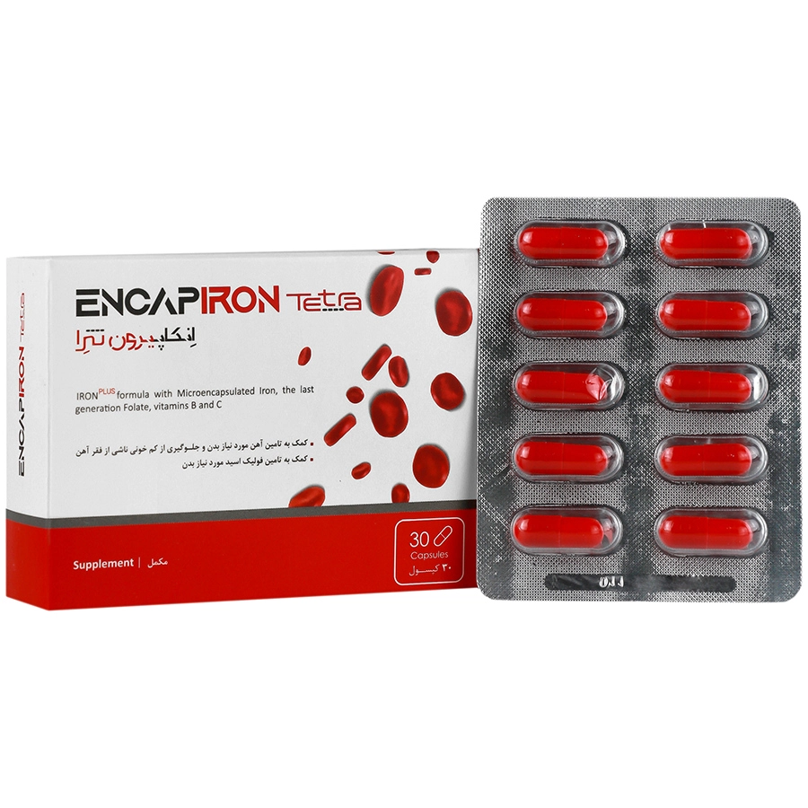 کپسول انکا پیرون تترا گلوکال 30 عدد