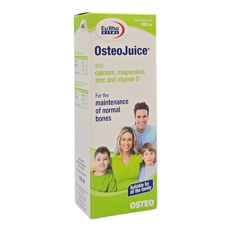 شربت استئو جویس یوروویتال 200 میلی لیتر