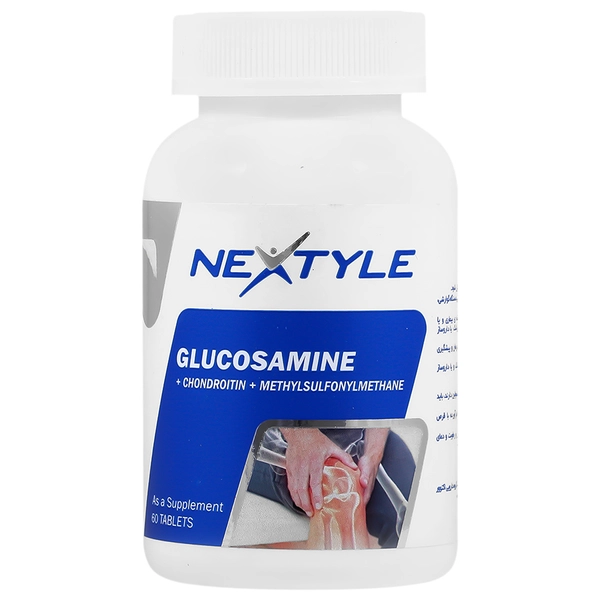 قرص نکستایل گلوکزامین کندرویتین ام اس ام 60 عدد