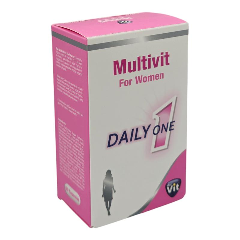 کپسول مولتی ویت بانوان استار ویت 60 عدد