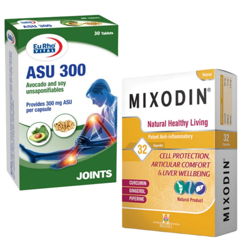 پک کپسول میکسودین هولیستیکا و قرص آسو 300 یوروویتال