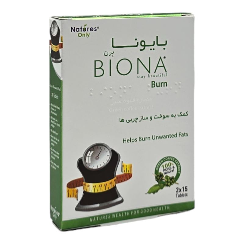 قرص بایونا برن نیچرز اونلی 30 عدد