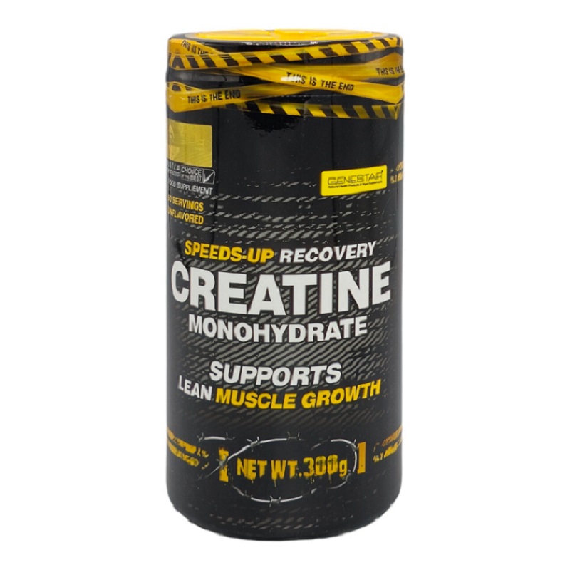 پودر کراتین مونوهیدرات ژن استار 300 گرم