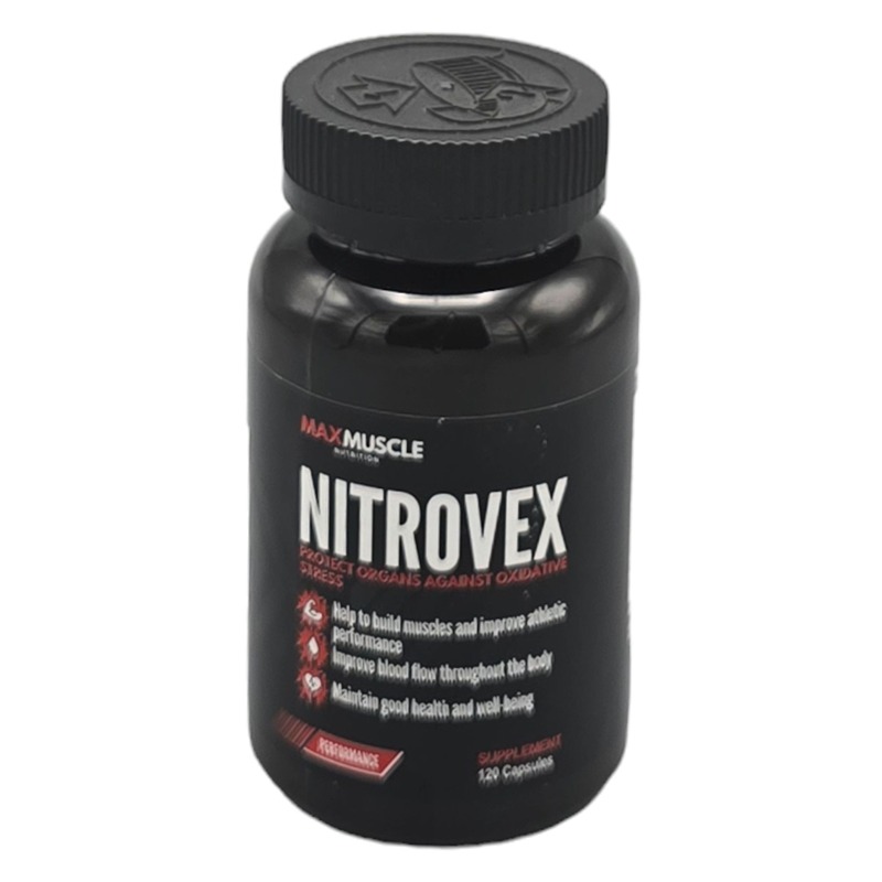 کپسول نیترووکس مکس ماسل 120 عدد