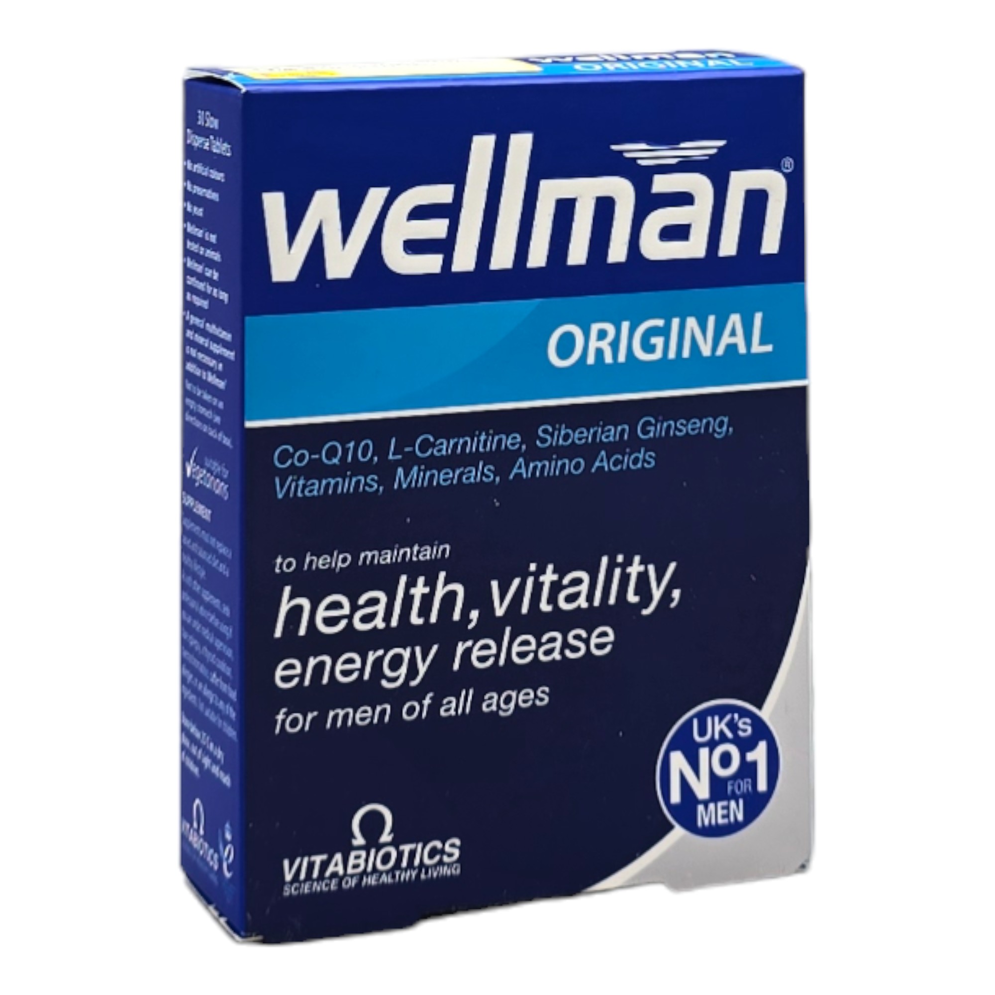 قرص ول من اورجینال ویتابیوتیکس مخصوص آقایان 30 عدد