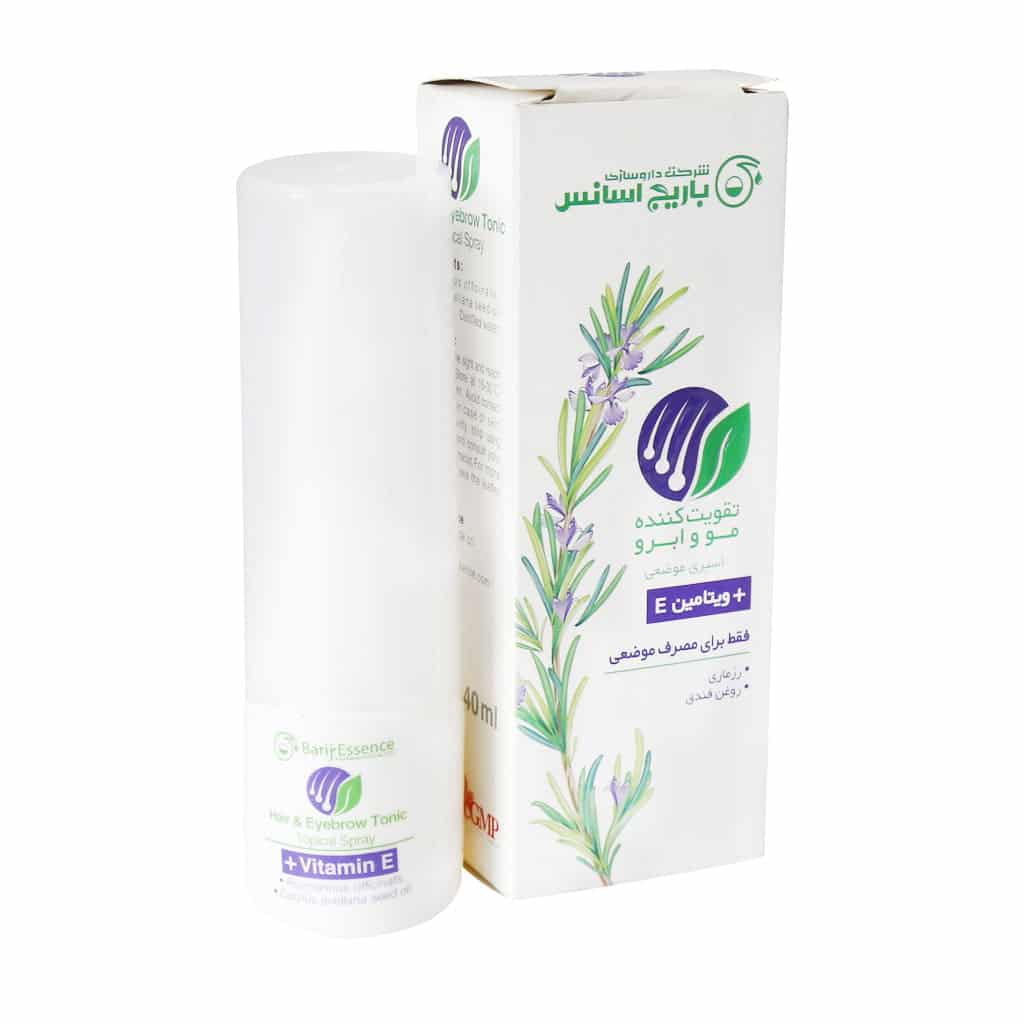 اسپری تقویت کننده مو و ابرو باریج اسانس 40 میلی لیتر