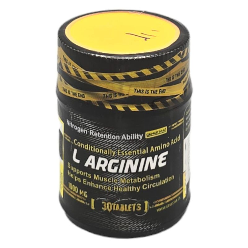 قرص ال آرژنین 1000 میلی گرم ژن استار 30 عدد