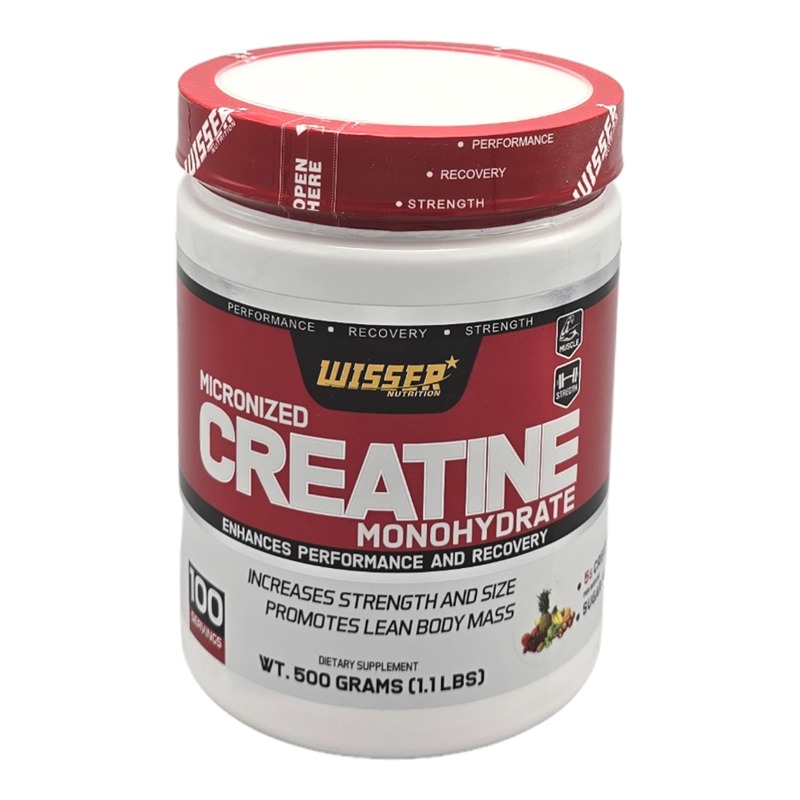 پودر کراتین مونوهیدرات 500 گرم ویثر نوتریشن