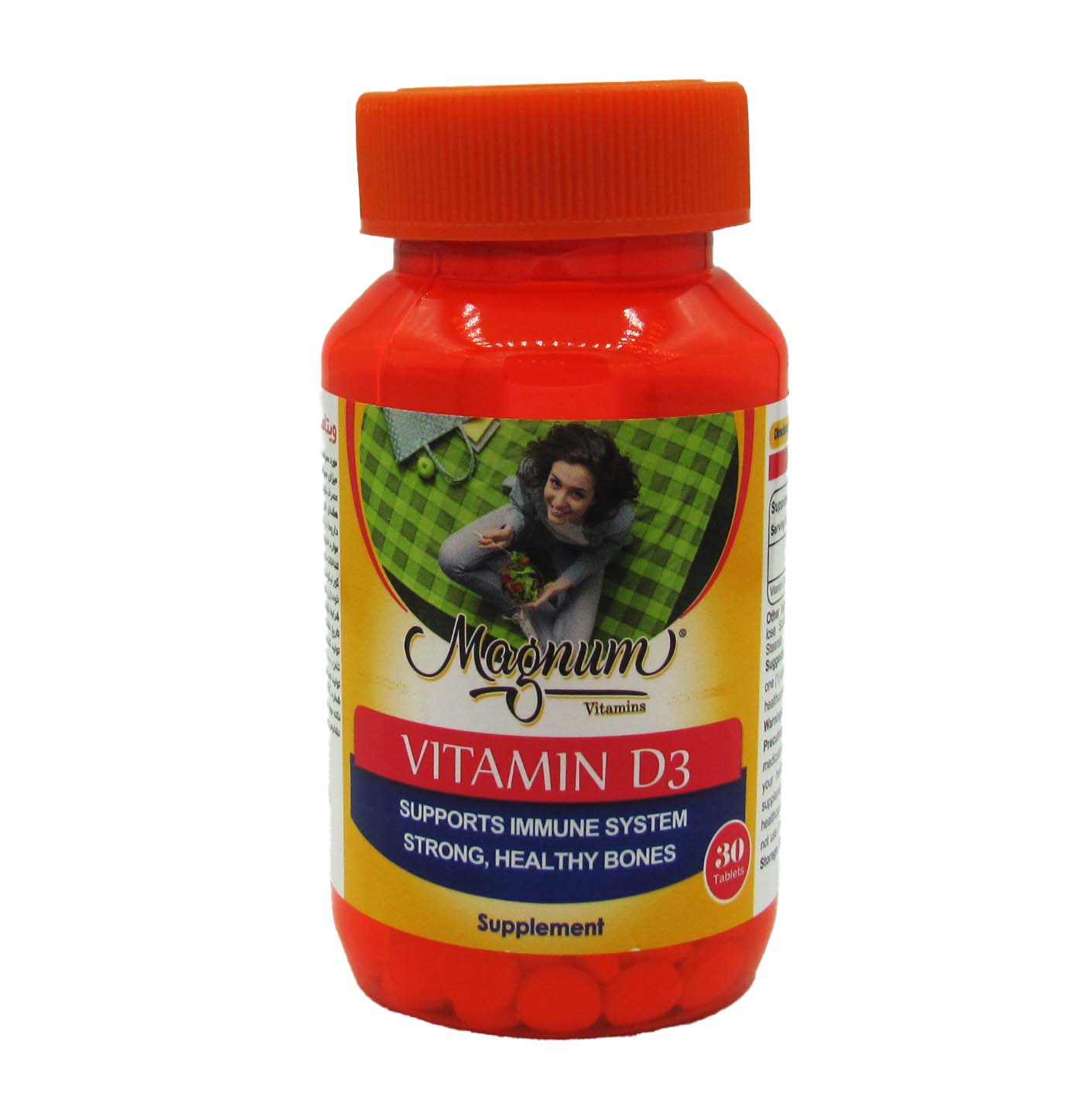 قرص ویتامین د3 مگنوم ویتامینز 30 عدد