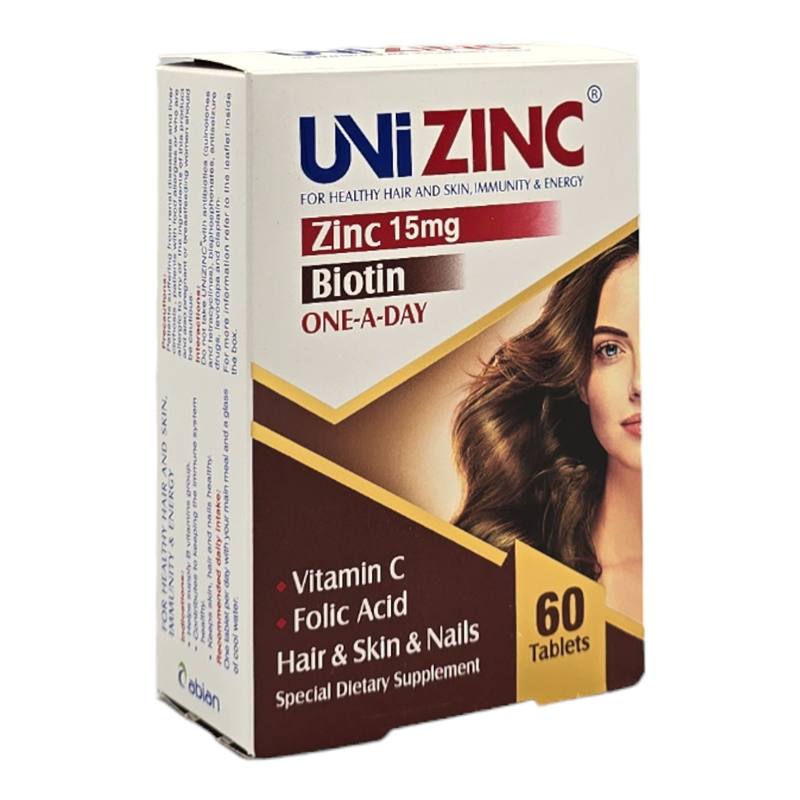 قرص یونی زینک ابیان دارو 60 عدد