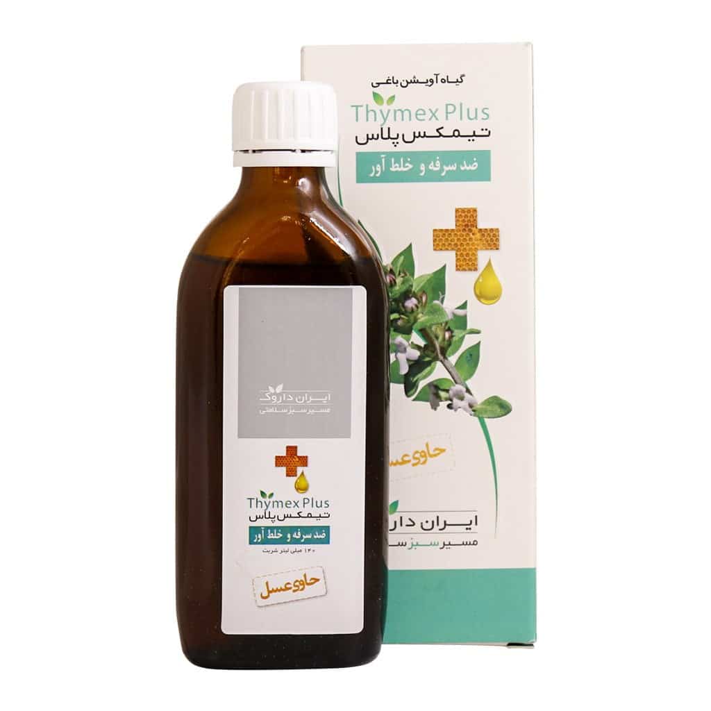 شربت تیمکس پلاس ایران داروک 140 میلی لیتر