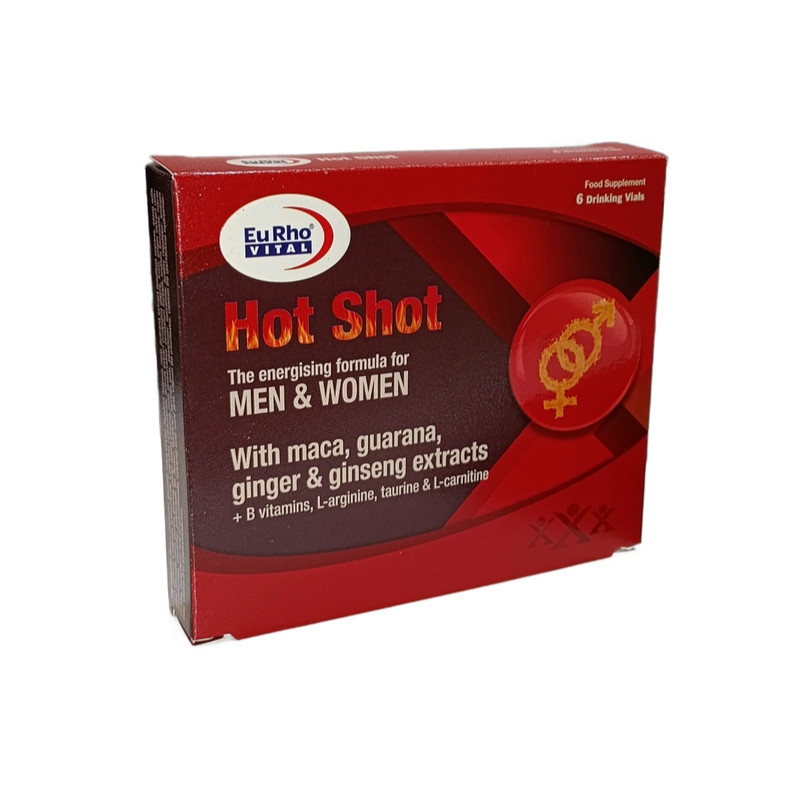 ویال خوراکی هات شات یوروویتال 6 عدد