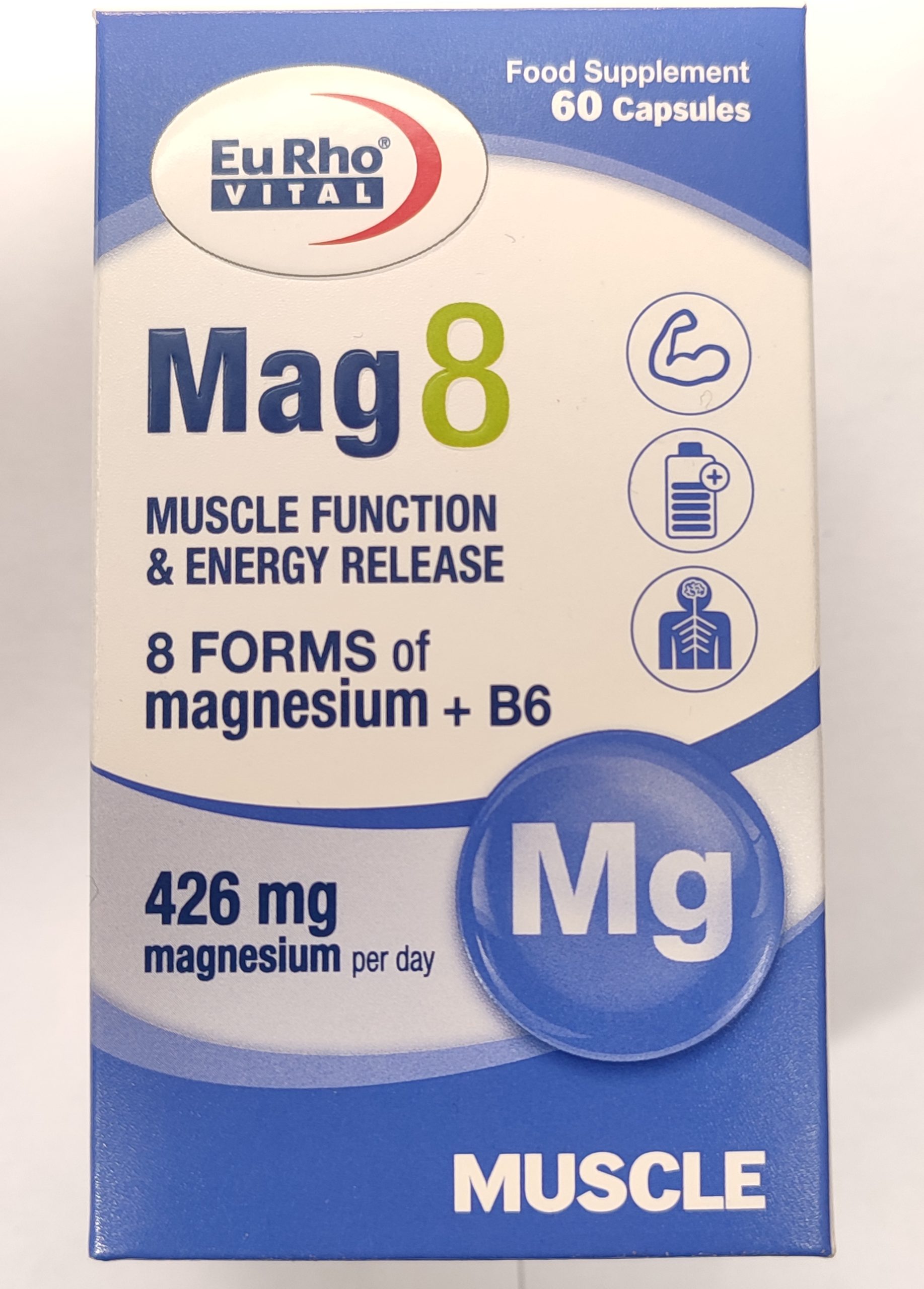 کپسول مگ 8 یوروویتال 60 عدد